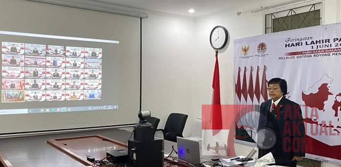 Menteri LHK Ikuti Peringatan Hari Lahir Pancasila Secara Virtual