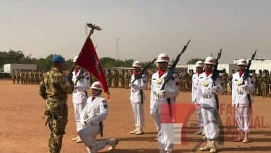 Serah Terima Jabatan Komandan Satgas UNAMID di Sudan