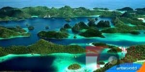 Gugusan Pulau-pulau di Indonesia.