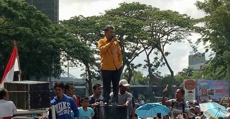 Demo Di BP Batam, Uba Bersama Warga Baloi Tuntut Hak Atas Pemukiman
