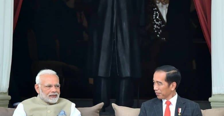 Presiden RI, Sambut Perdana Menteri India Narendra Modi
