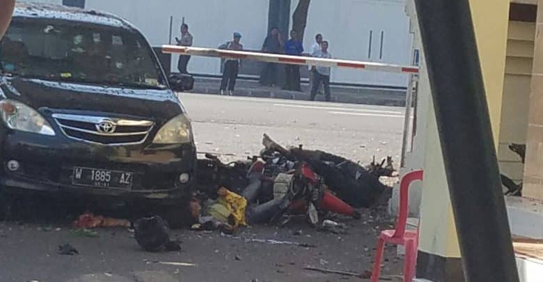 Lagi-Lagi Bom Guncang Surabaya, Pagi Ini Meledak Di Depan Mapolres Surabaya