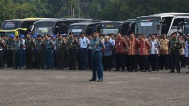 Mabes TNI Berangkatkan 692 Pemudik Bareng Tahun 2018 Mabes TNI Berangkatkan 692 Pemudik Bareng Tahun 2018