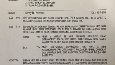 Di “Cap” Sebagai Polisi Arogan, Ini Tugas Baru Kepada M. Yusuf.