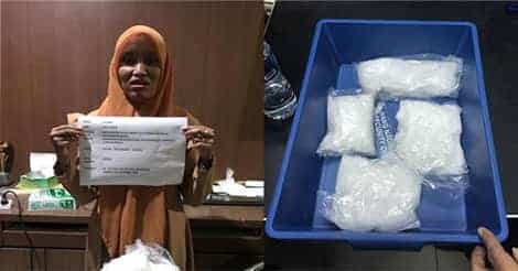 Lewat Bandara Hang Nadim Seorang Wanita Selundupkan Sabu 849 Gram Hingga Ditangkap Petugas