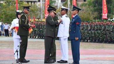 Photo of 1.700 Personil Sukseskan Upacara HUT TNI KE-74  Di Batam