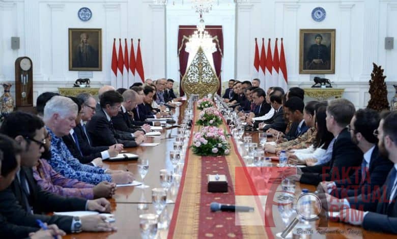 Presiden RI Terima Dan Sambut Delegasi Dewan Bisnis AS-ASEAN