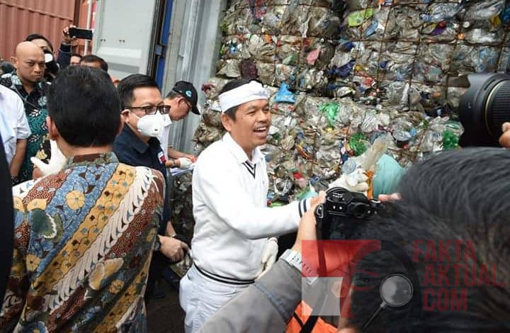 Komisi IV DPR-RI, Temukan Ratusan Kontainer Berisi Sampah Impor