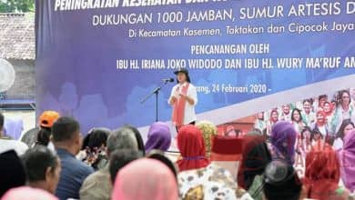 Ibu Negara Sosialisasi Lingkungan Sehat dan Sanitasi Lewat Kuis