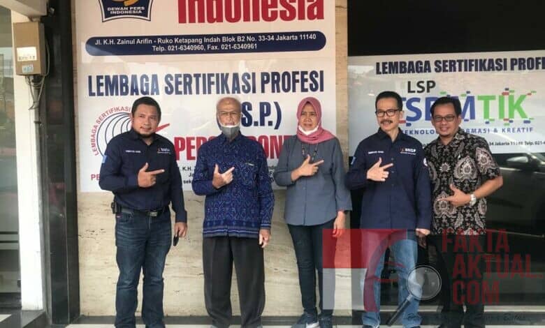 LSP Pers Indonesia Jalani Proses Asesmen Penuh oleh BNSP