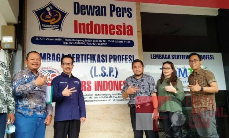 FISIP UNAS dan LSP Pers Indonesia Jajaki Kerjasama Sertifikasi