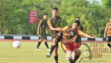 TIM DIT PAMOBVIT, BID HUMAS POLDA KEPRI TUNDUKKAN TIM DIT BINMAS, DIT TAHTI, BID KEU 10-0 DI KAPOLDA KEPRI CUP II TAHUN 2022