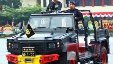 KAPOLDA KEPRI PIMPIN APEL GELAR PASUKAN OPERASI PATUH SELIGI 2022