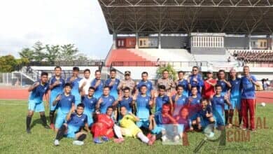Photo of Kapolresta Barelang Pimpin Tim Polresta Barelang FC Bantai Ditreskrimsus 4-2