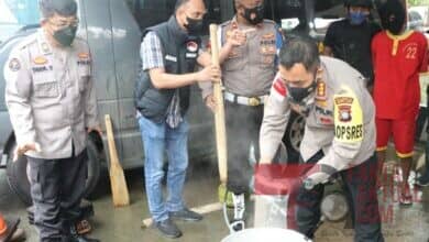 Kapolresta Barelang Gelar Pemusnahan Barang Bukti Narkotika Jenis Shabu Dan Ganja