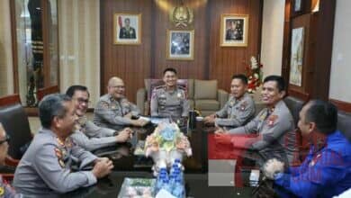 KAPOLDA KEPRI IKUTI PEMAPARAN OLEH TIM PRAKTEK KERJA DALAM NEGERI SESPIMTI POLRI DIKREG KE 31