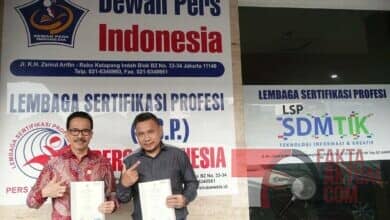 Photo of BNSP dan LSP Pers Indonesia Resmi Terbitkan Sertifikat Kompetensi Wartawan