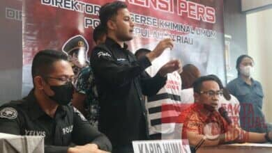 DIT RESKRIMUM POLDA KEPRI BERHASIL AMANKAN TIGA ORANG TERSANGKA TINDAK PIDANA PERDAGANGAN ORANG