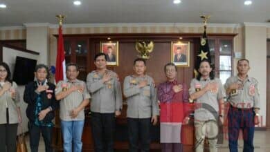 AUDIENSI DAN SILATURAHMI KAPOLDA KEPRI BERSAMA PT. GARUDA (PERSERO) DAN IKABSU