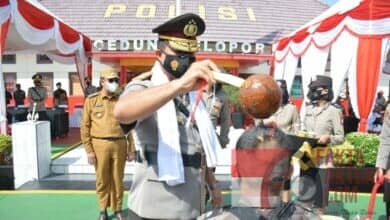 Upacara Pembukaan Pendidikan Pembentukan Bintara Polri Gelombang II Tahun 2022
