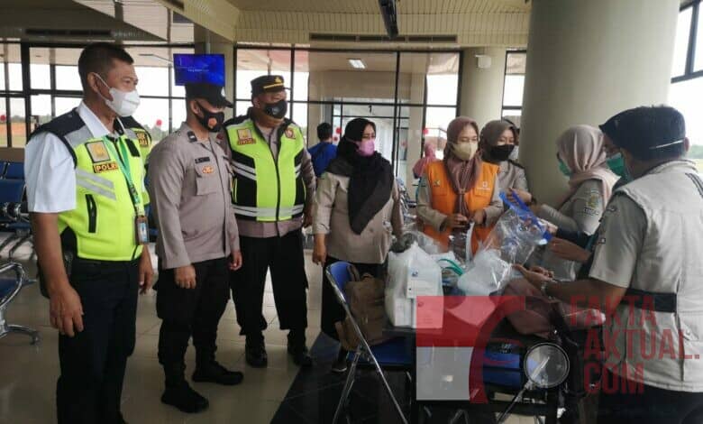 Polsek Kawasan Bandara Siap Amankan Kedatangan Kloter  I Jemaah  Haji Debarkasi Hang Nadim Batam