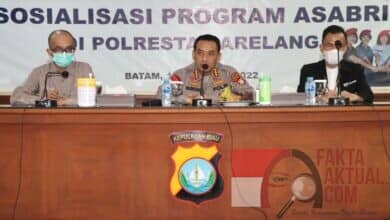 Personel Polresta Barelang Terima Sosialisasi Program Asabri Jelang Purnabakti