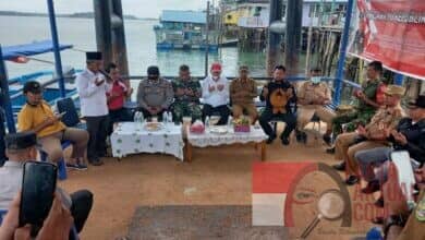 Photo of Polsek Bulang Rangka Pengamanan Lomba Jong Hiburan Rakyat Peringati Hut RI Ke-77 