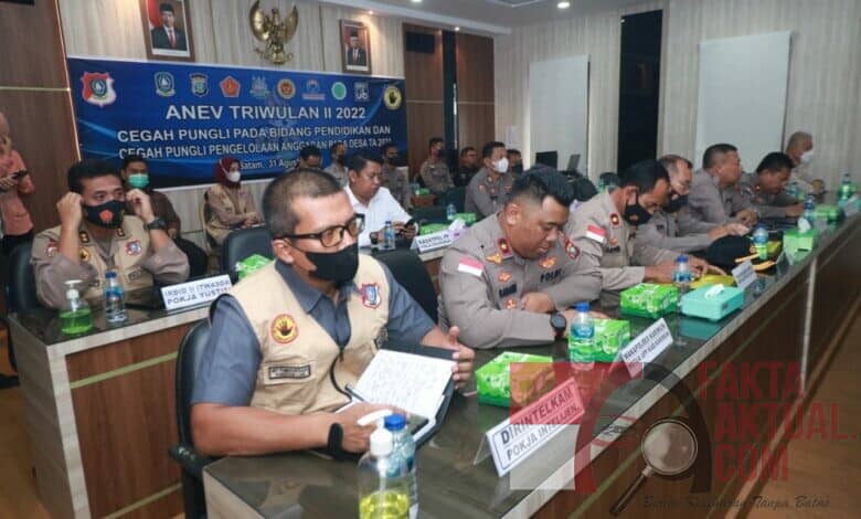 Polda Kepri Ikuti Rakor Unit Pemberantasan Pungli Provinsi Kepri