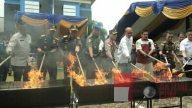 Gempur Rokok dan Mikol Ilegal, Bea Cukai Batam Musnahkan Barang Ilegal  Senilai Rp10,01 Miliar