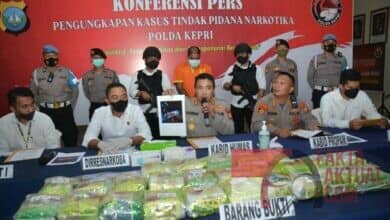 Dit Resnarkoba Polda Kepri Amankan 26 Kg Shabu