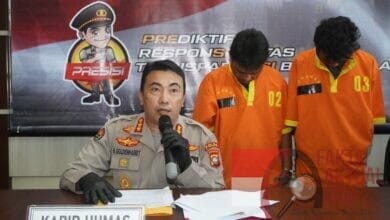 Ditreskrim Polda Kepri Amankan 2 Orang Tersangka Tidak Pidana Curanmor