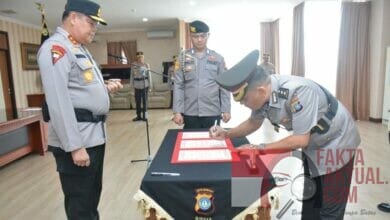 Kapolda Kepri Pimpin Sertijab Kayanma Polda Kepri