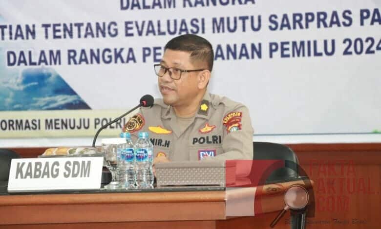 Penelitian Puslitbang Polri di Polresta Barelang Terkait Pengamanan Objek Vital Dipemilu 2024