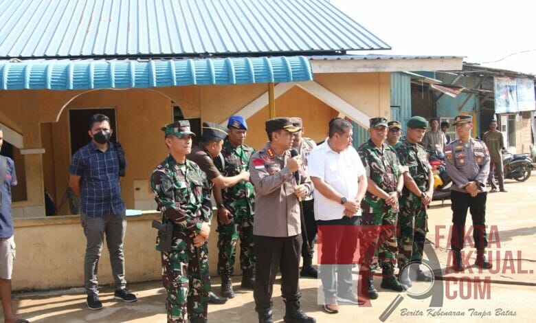 Kapolresta Barelang bersama FKPD Kota Batam, Peletakan Batu Pertama Pos Pengamanan Terpadu Simpang DAM