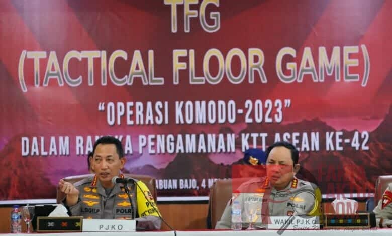 Photo of Gelar TFG, Kapolri Tekankan Personel Harus Pahami Tugas dan Cara Bertindak saat Amankan KTT ASEAN