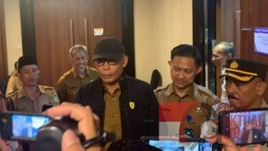 Kasubdit Penmas Wakili Humas Polda Kepri Dalam KonPers Tindak Pidana Gelper Dihotel Vienna