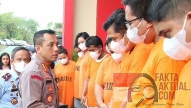Kapolresta Barelang Gelar Konferensi Pers Tindak Pidana TPPO dan Penempatan PMI Non Prosedural