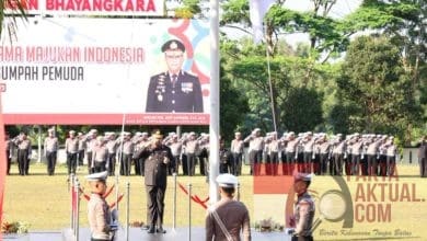 Upacara Sumpah Pemuda Dipolda Kepri: Bersama Majukan Indonesia