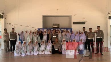 Police Goes To Pesantren, Polda Kepri Edukasi Keselamatan Berkendara