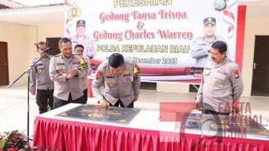 Kapolda Kepri Resmikan Dua Gedung Sebagai Komitmen Polisi Menjaga Keamanan