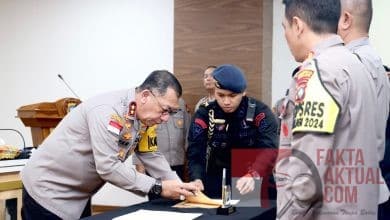 Polda Kepri Sosialisasikan DIPA TA 2024 Komitmen Pakta Integritas