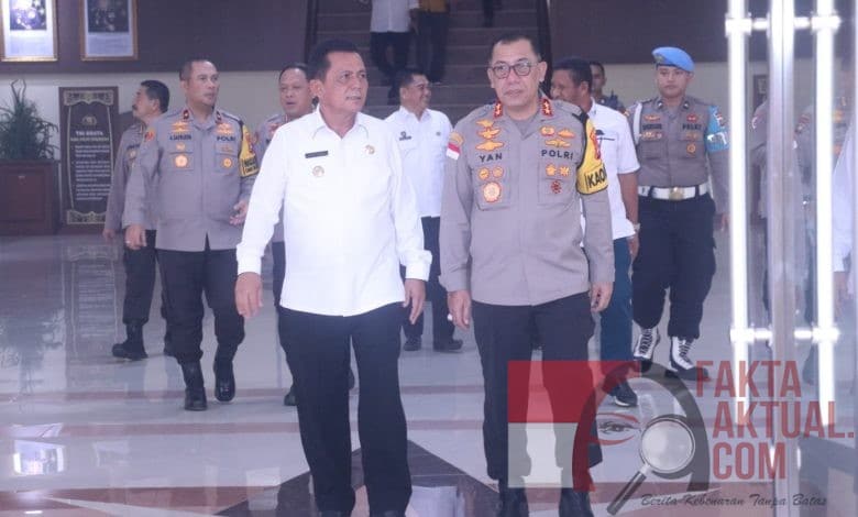 Polda Kepri Bersama Gubernur Kepri Pererat Silaturahmi