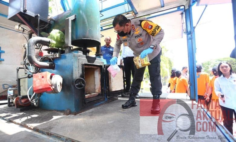 Kasus Narkoba Wilayah Hukum Polda Kepri Periode Januari Hingga April 2024