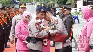 Tradisi Welcome Dan Farewell Parade Iringi Pisah Sambut Kapolresta Barelang