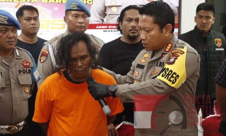 Kapolresta Barelang Gelar Konferensi Pers Ungkap Pembunuhan di Sei Jodoh  Batam
