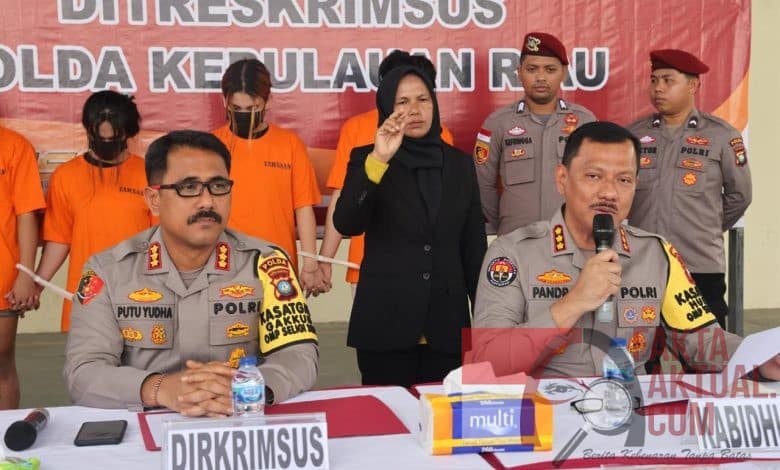 Promosikan Judi Online Lewat Instagram, 4 Pelaku Diamankan Subdit V Tindak Pidana Siber Ditreskrimsus Polda Kepri
