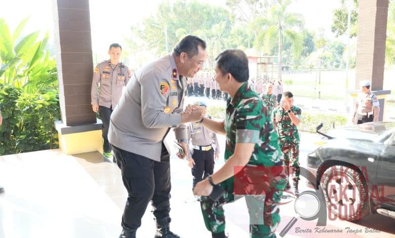 Kapolda Kepri Terima Kunjungan Pangdam I/BB Mayjen TNI Mochammad Hasan