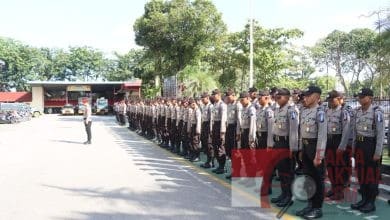 Polresta Barelang Gelar Apel Serah Terima Siswa Latja Diktukba Polri Gelombang II T.A 2024 SPN Polda Kepri
