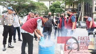Polda Kepri Musnahkan Sabu, Ganja dan Pil Ekstasi, Komitmen Perangi Narkoba