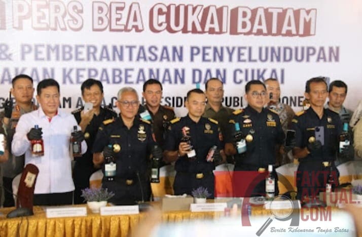 Mengawal Asta Cita, Bea Cukai Batam Ekspos Kinerja Pengawasan